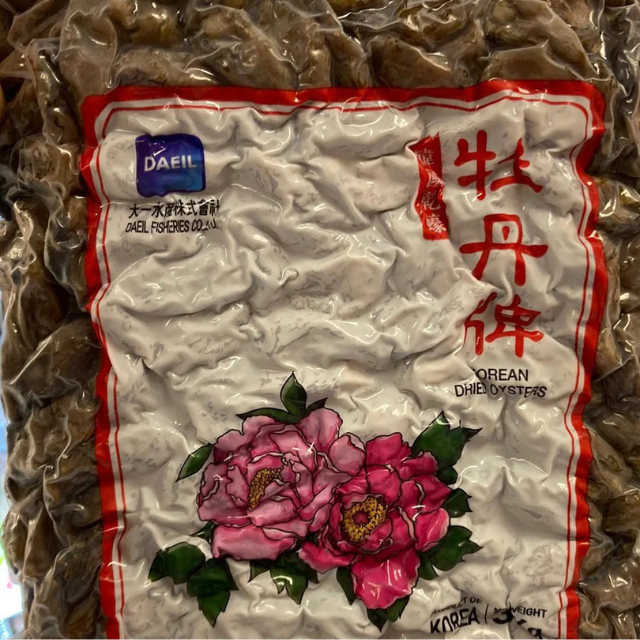D029-03 🇬🇧韓國牡丹牌大蠔豉 300克