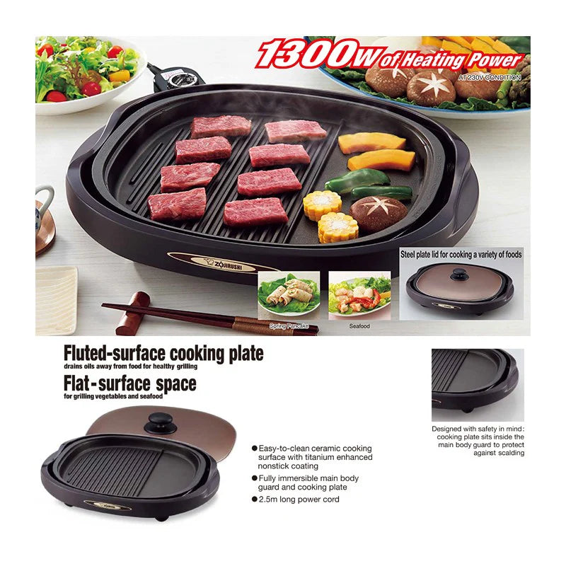 A008-05 Zojirushi EA-BNQ10 Multi-Function Electric Griddle