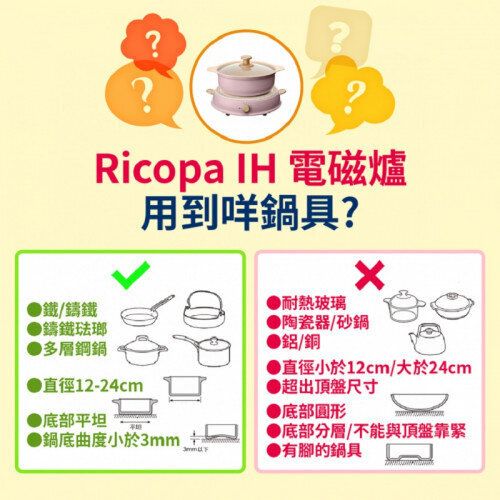 A008-10 IRIS OHYAMA Ricopa IH IHLP-R14C Multi-Function Induction Cooker