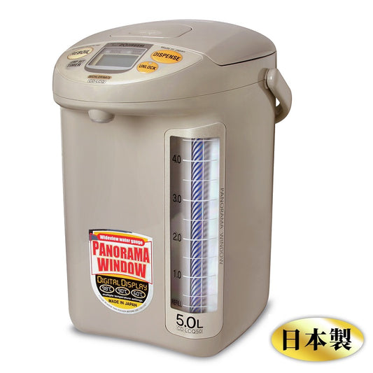 A020-01 Zojirushi 微型電腦電熱水器 5L CD-LCQ50-TK – 日本製造（適用於英國 220V）