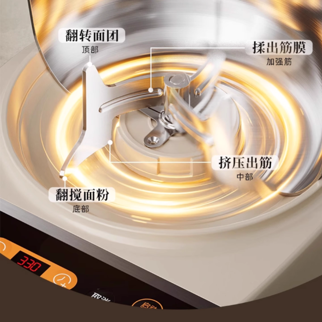A023-03 Bear Dough Kneading Machine HMJ-D50R6